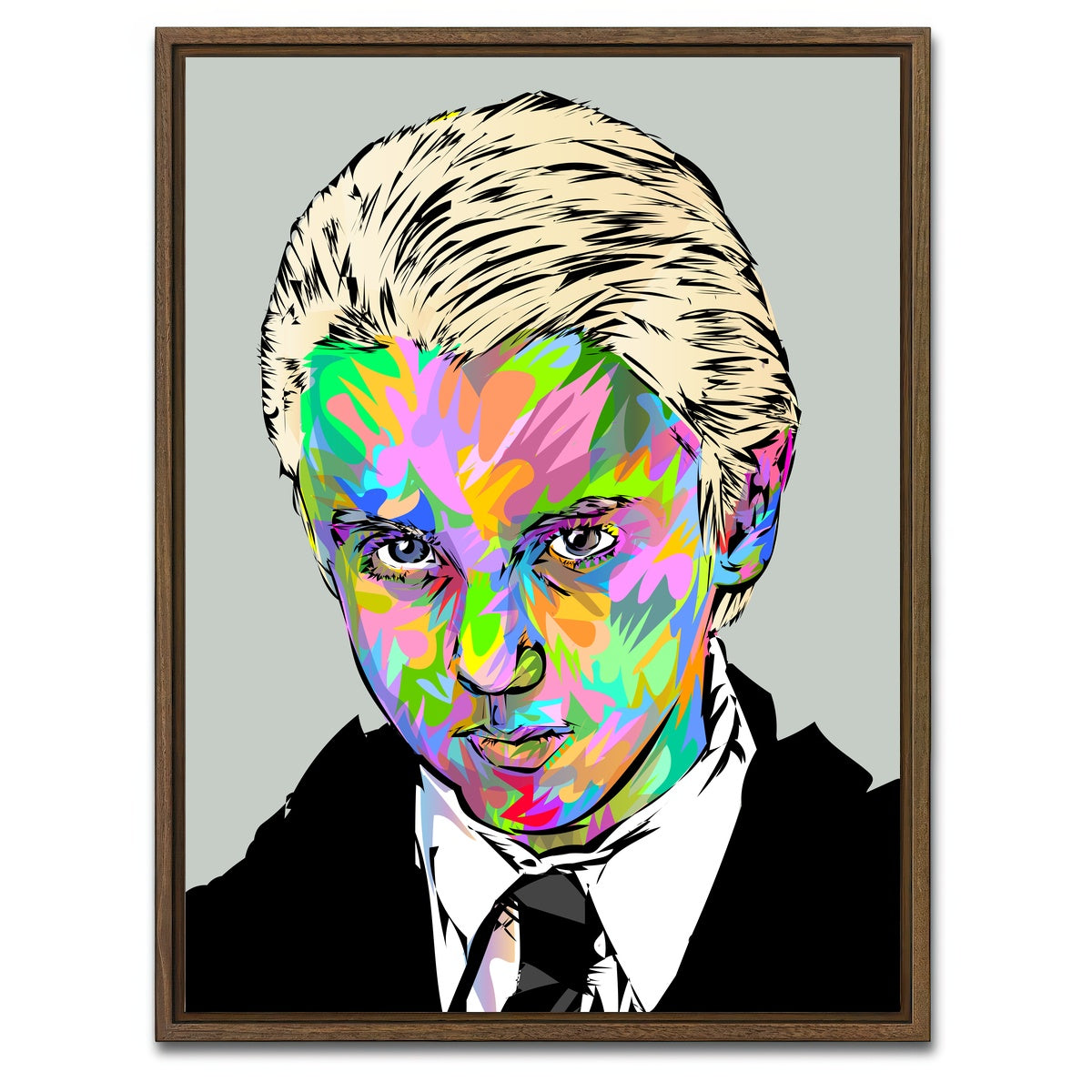 AUTO-MOCKUP WHITE | Draco Malfoy | 1 Piece | Walnut Framed Canvas | group=3x4