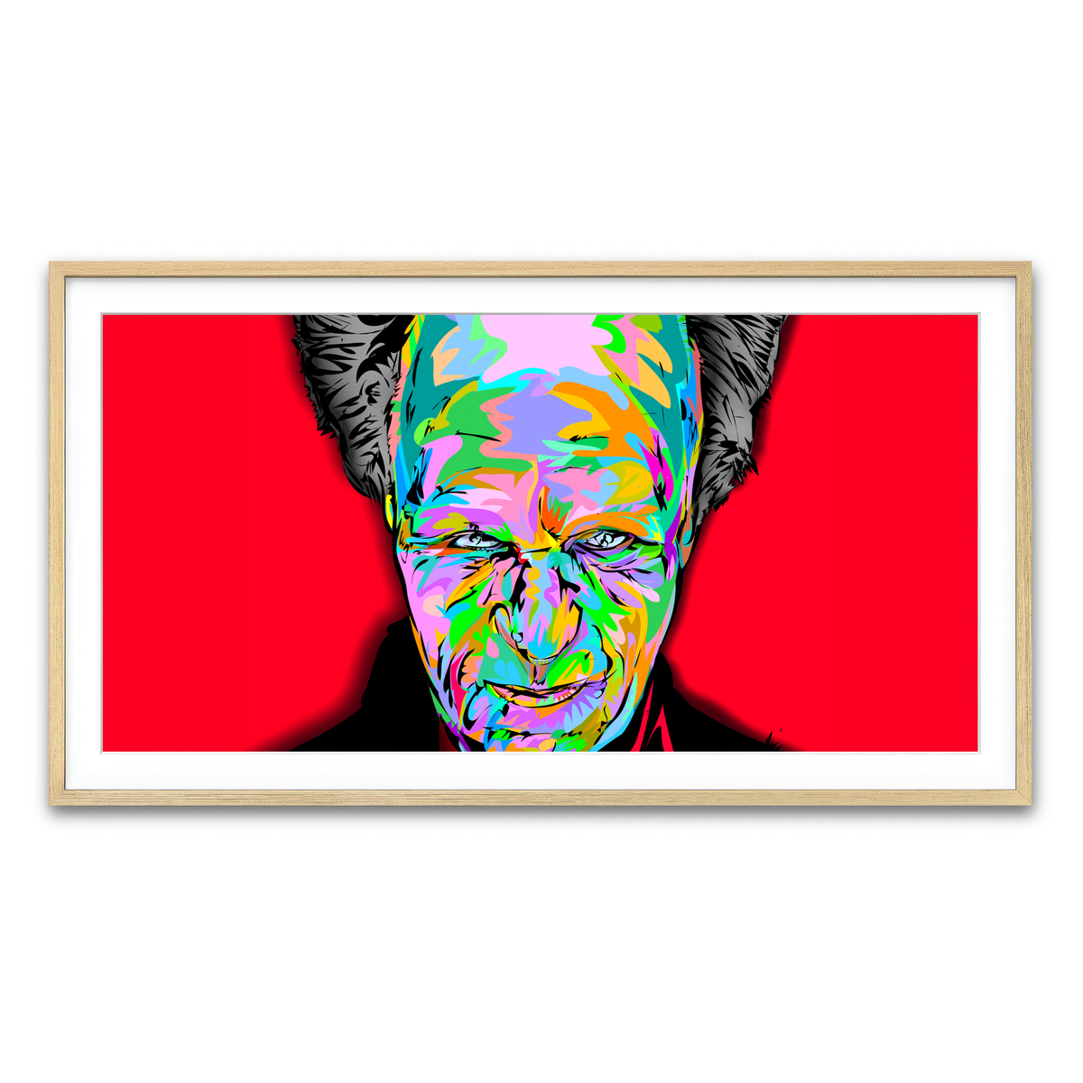 Framed Print 2x1 Natural