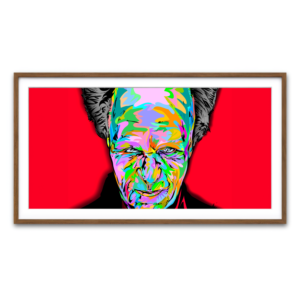 Framed Print 2x1 Walnut