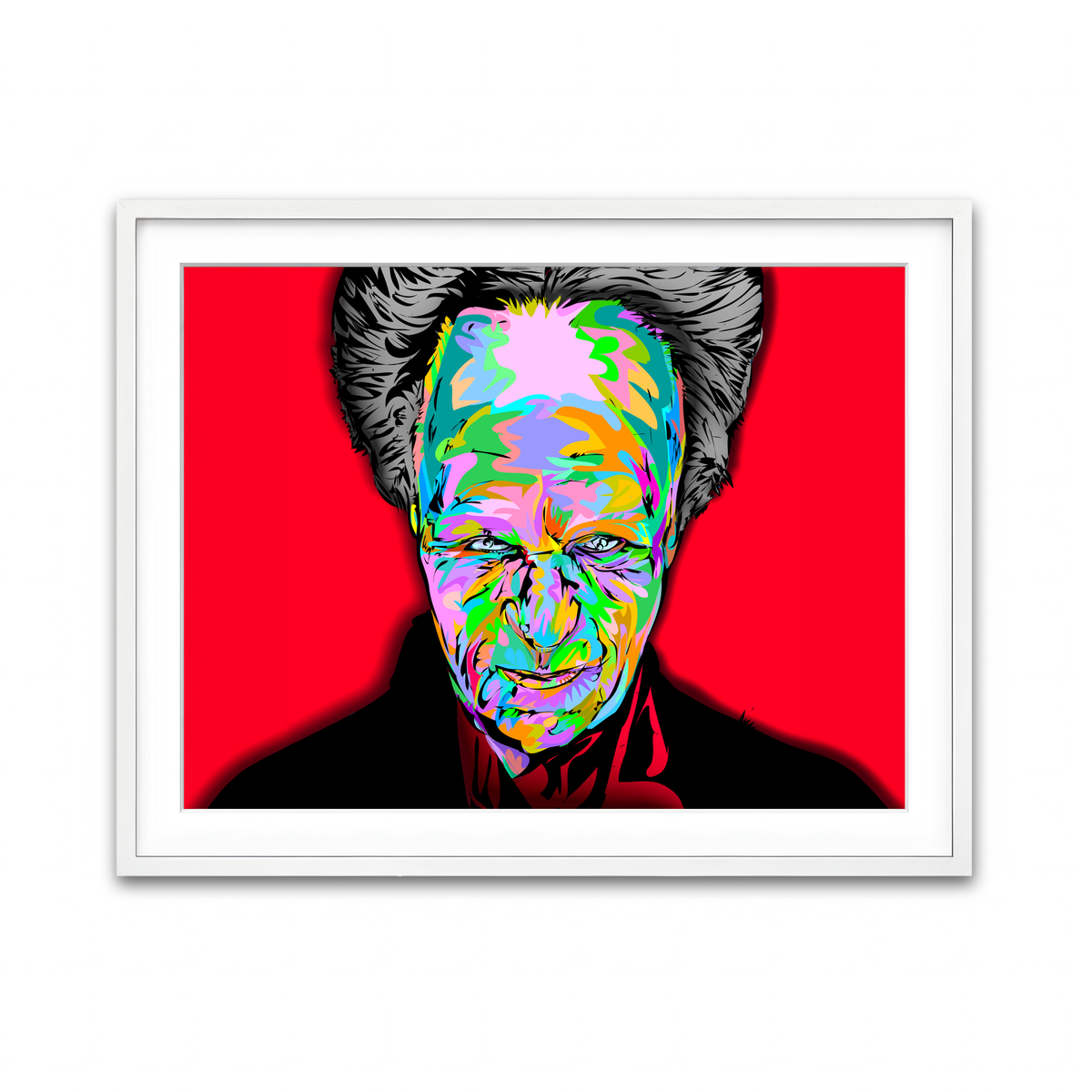 Framed Print 4x3 White