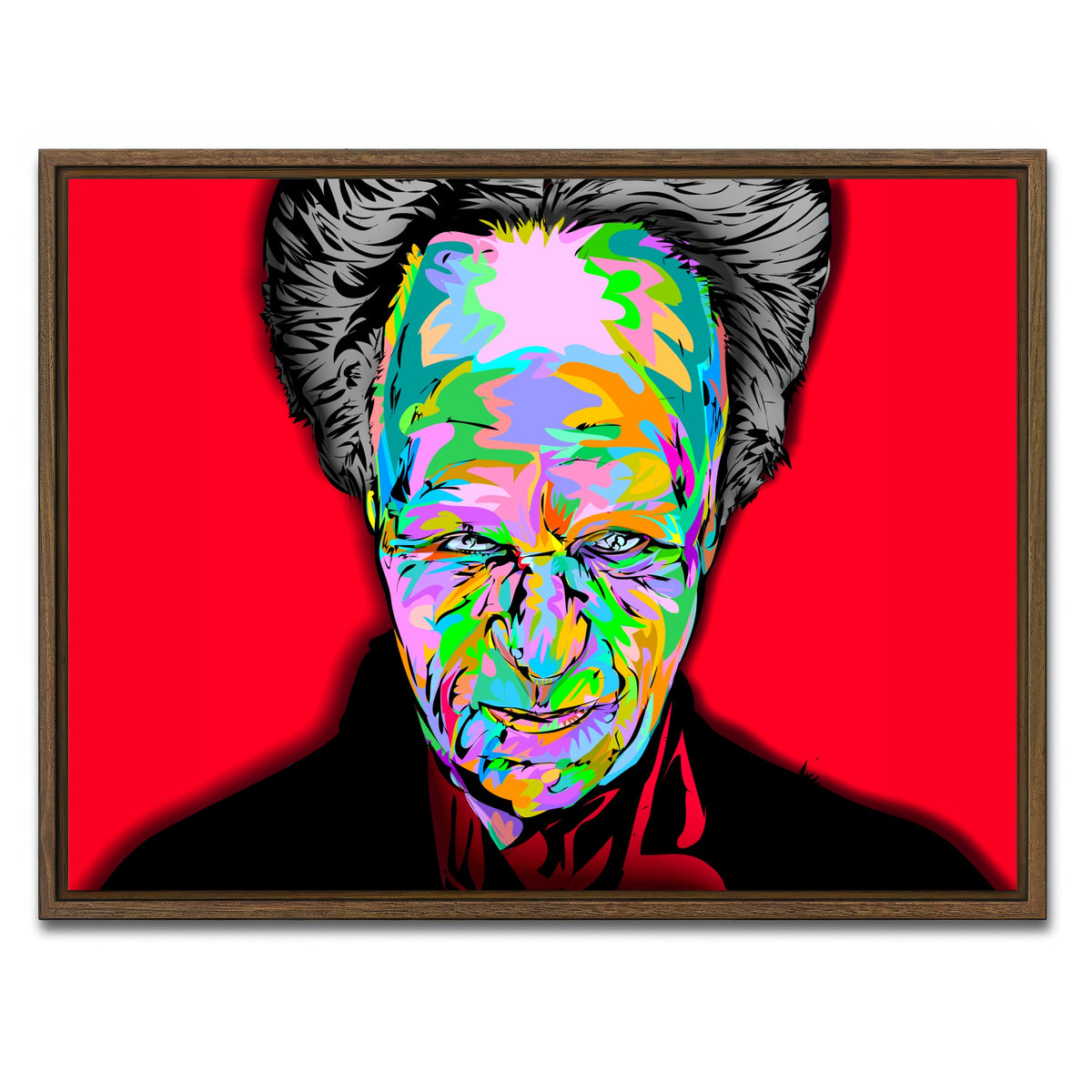 AUTO-MOCKUP WHITE | Dracula head | 1 Piece | Walnut Framed Canvas | group=4x3