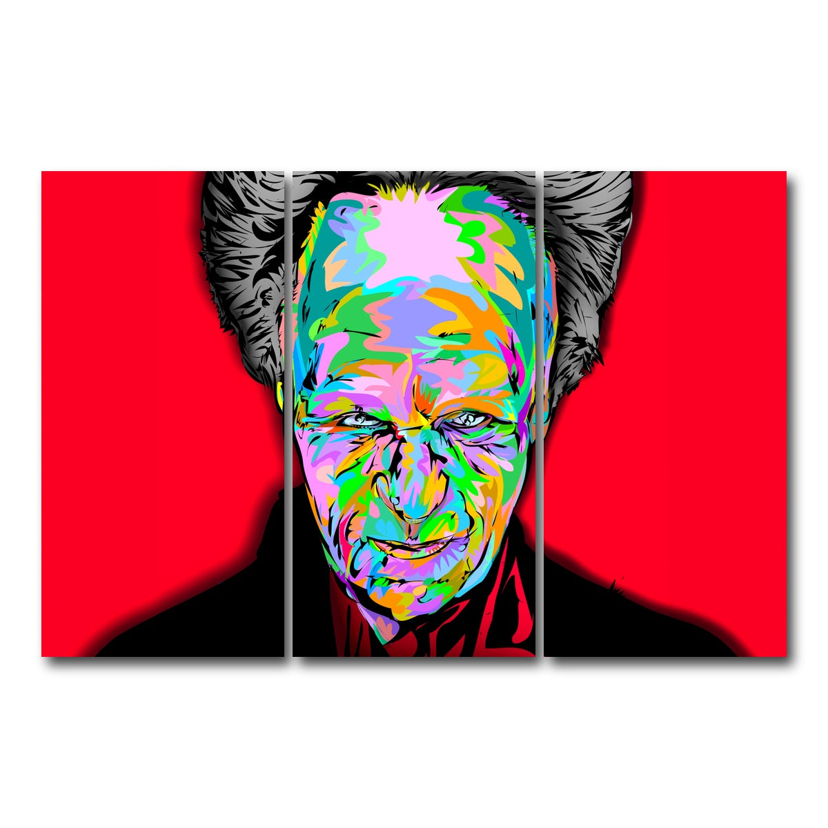 AUTO-MOCKUP WHITE | Dracula head | 3 Piece | Gallery Wrap Canvas | group=12x24