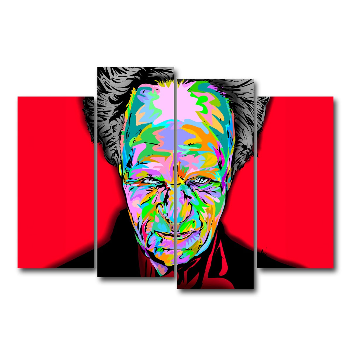 AUTO-MOCKUP WHITE | Dracula head | 4 Piece | Gallery Wrap Canvas | group=4_normal