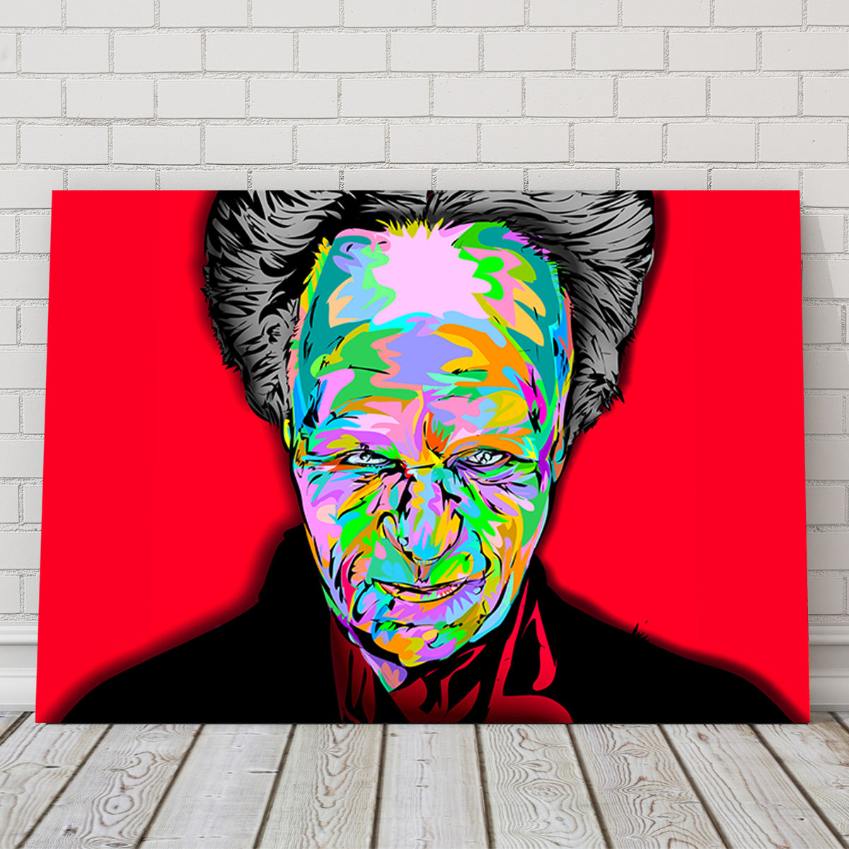 Dracula Head Wall Art
