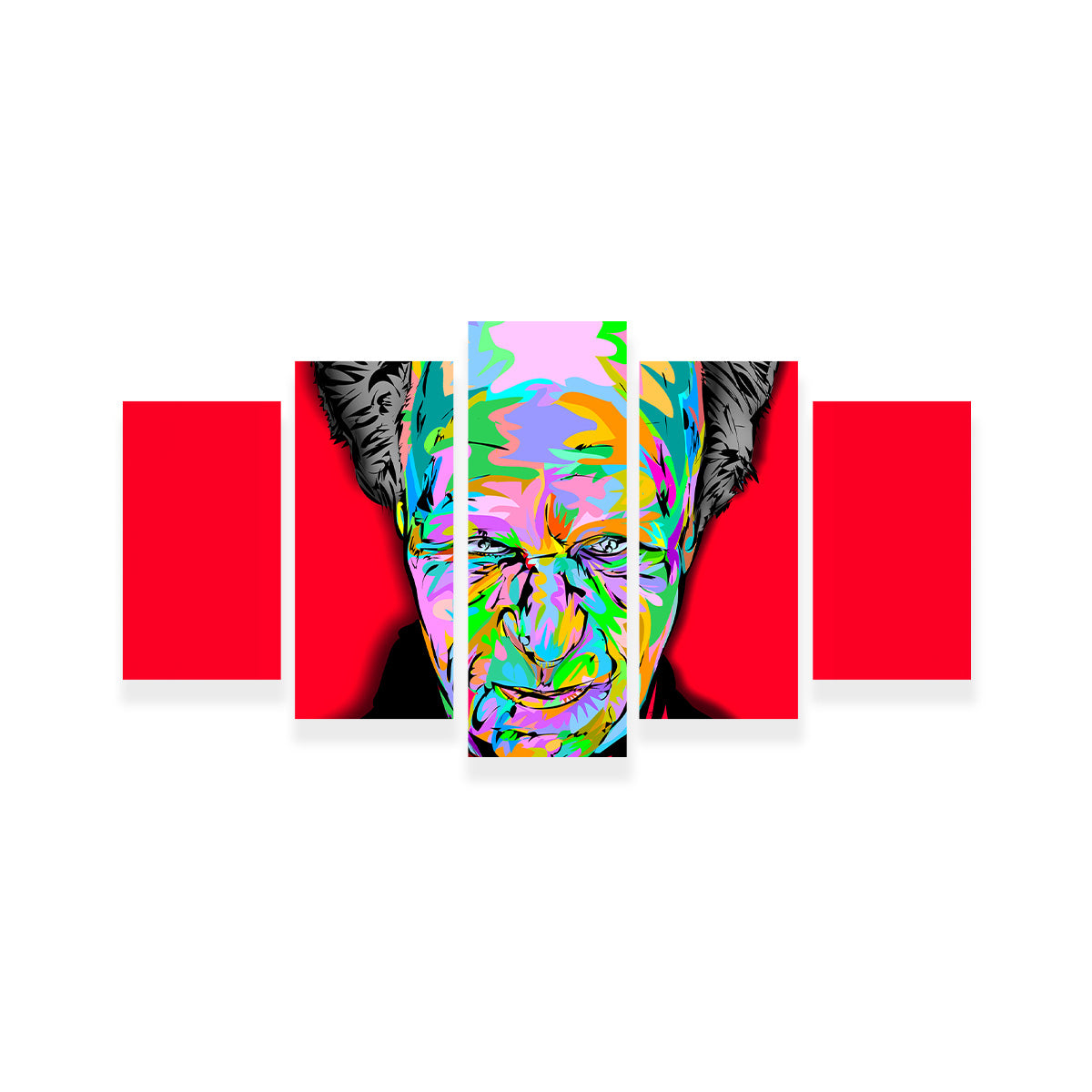 Dracula Head Wall Art