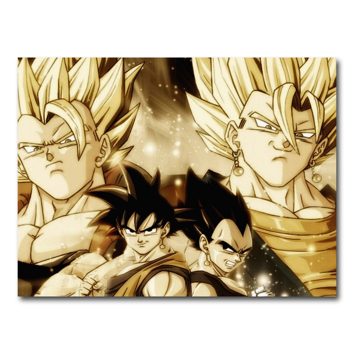 AUTO-MOCKUP WHITE | Dragon Ball Z | 1 Piece | Gallery Wrap Canvas | group=4x3