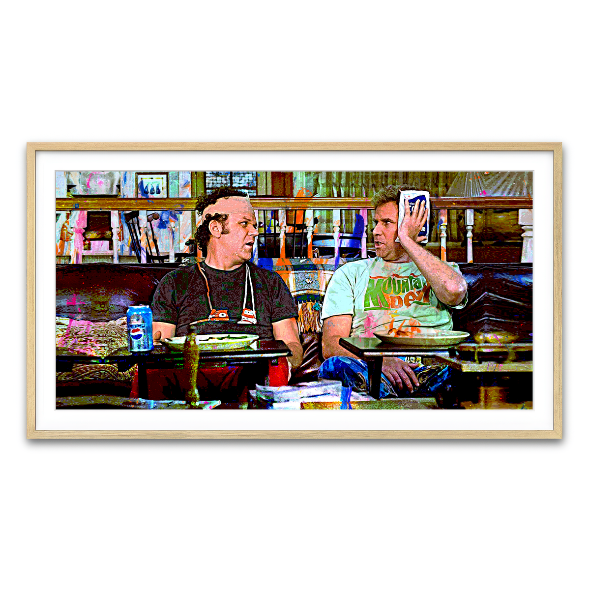 Framed Print 2x1 Natural