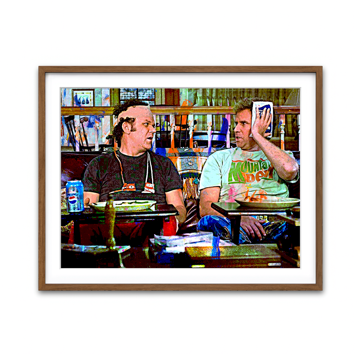 Framed Print 4x3 Walnut