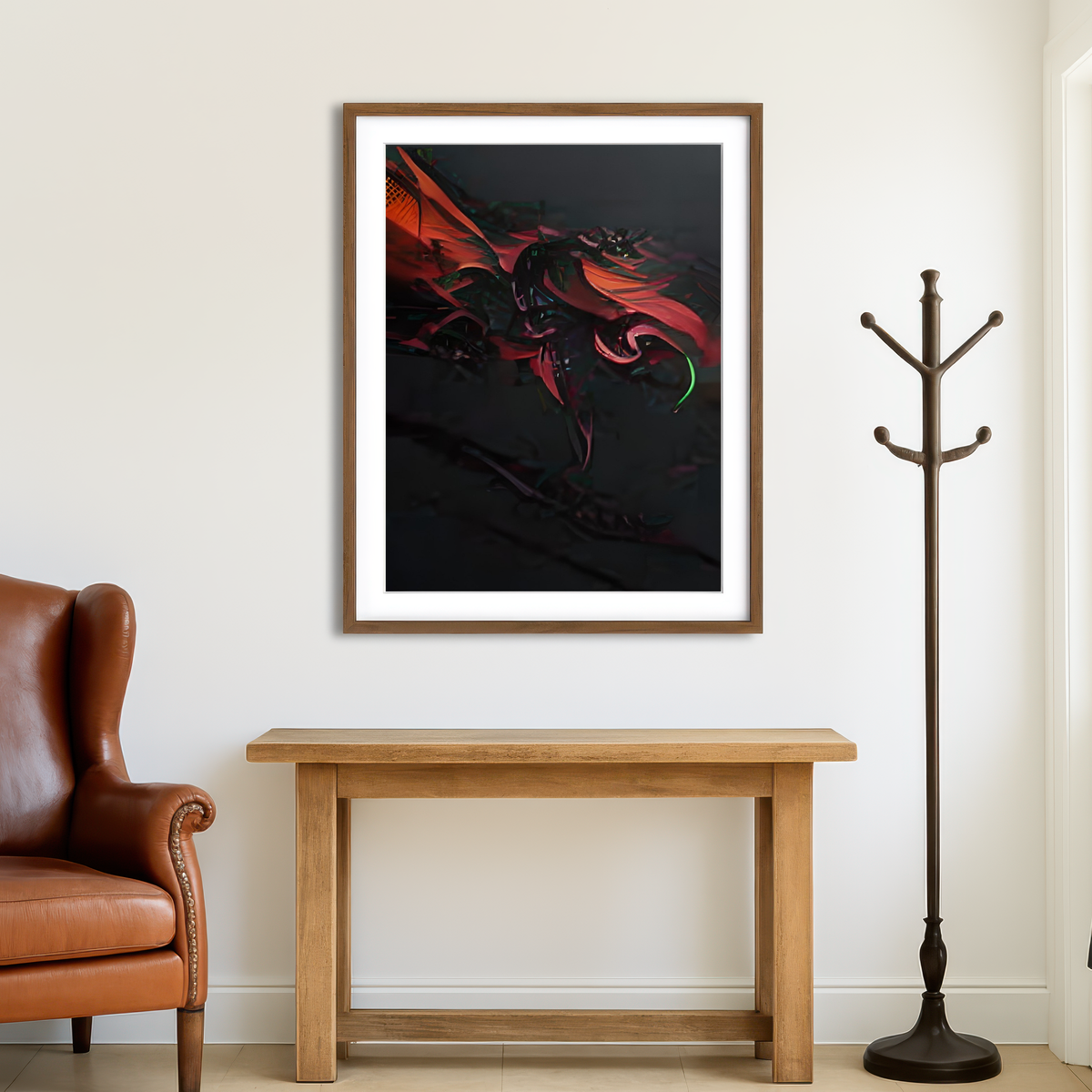 AUTO-MOCKUP ROOM | Dragon Wall Art