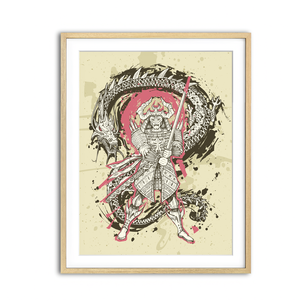 Framed Print 3x4 Natural