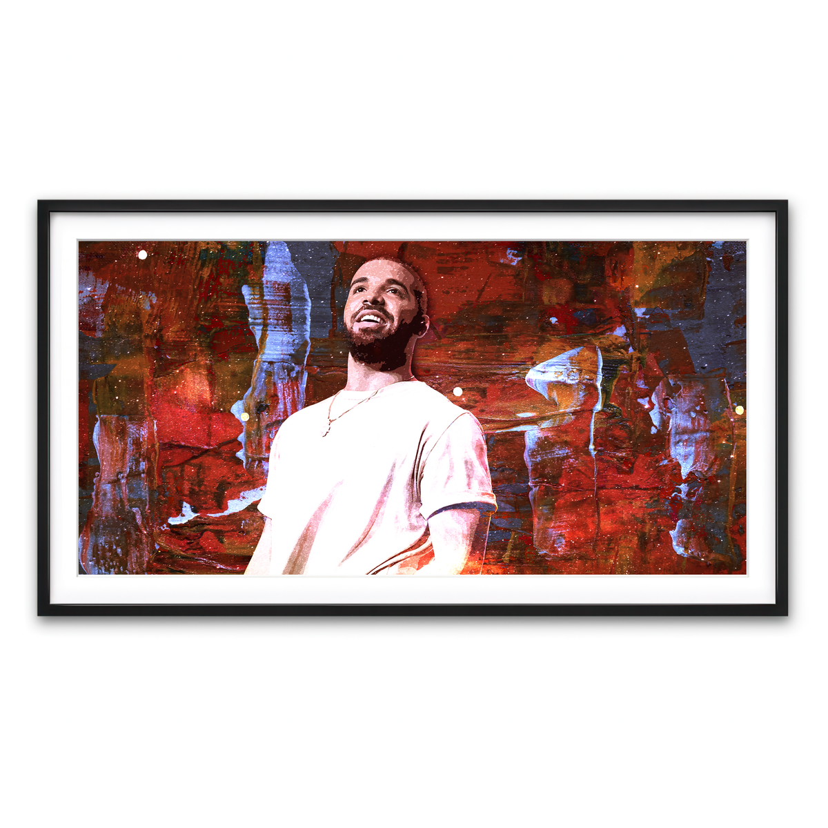 Framed Print 2x1 Black