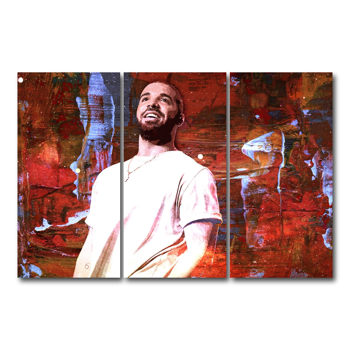 AUTO-MOCKUP WHITE | Drake Abstract | 3 Piece | Gallery Wrap Canvas | group=12x24