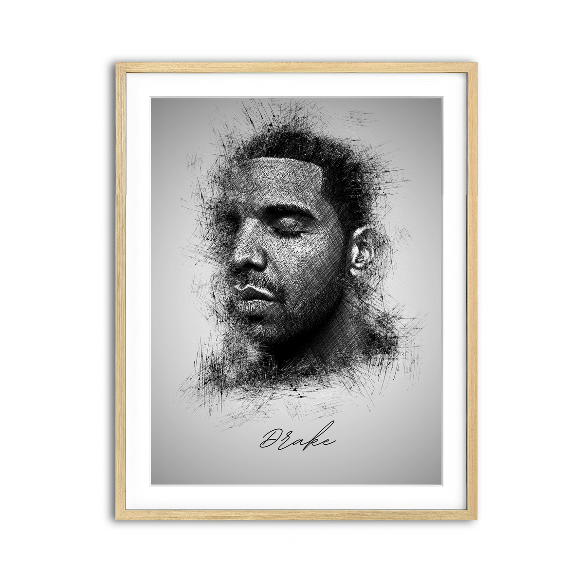 Framed Print 3x4 Natural