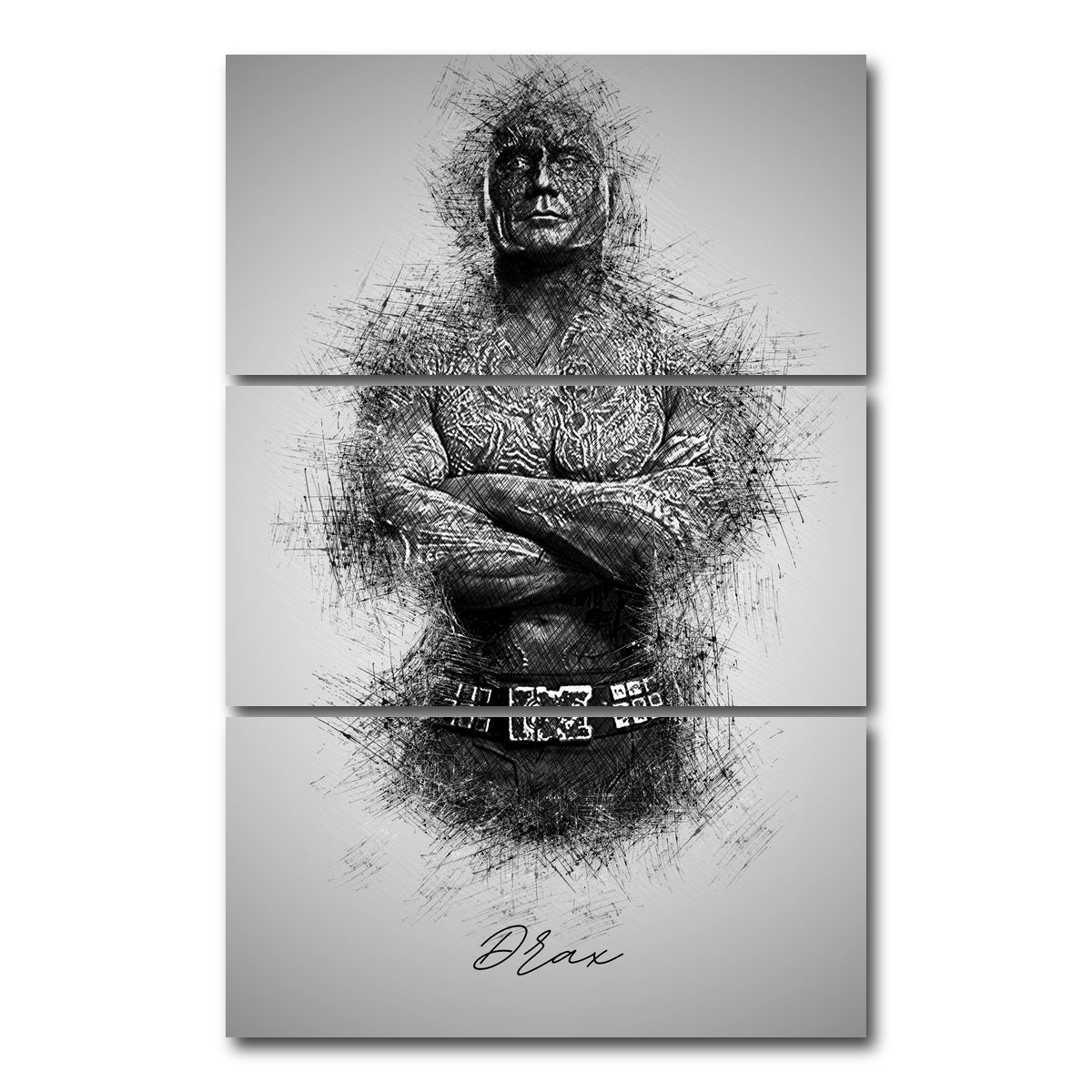 AUTO-MOCKUP WHITE | Drax | 3 Piece | Gallery Wrap Canvas | group=12x24_stacked