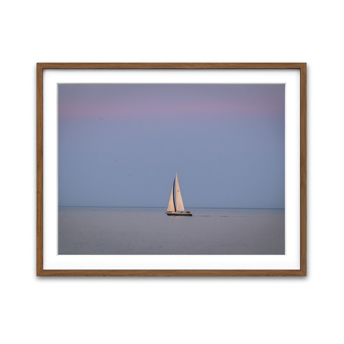 Framed Print 4x3 Walnut