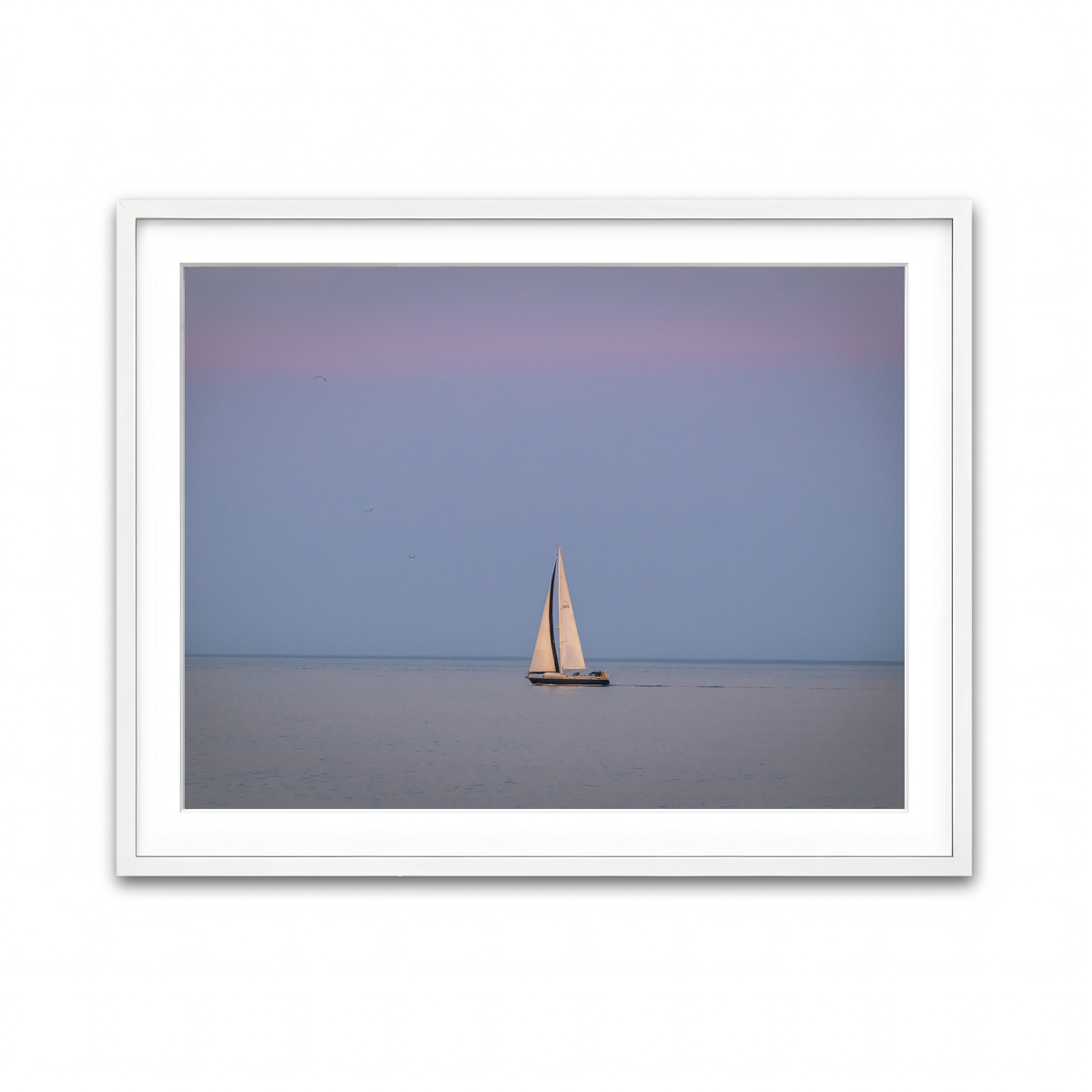 Framed Print 4x3 White