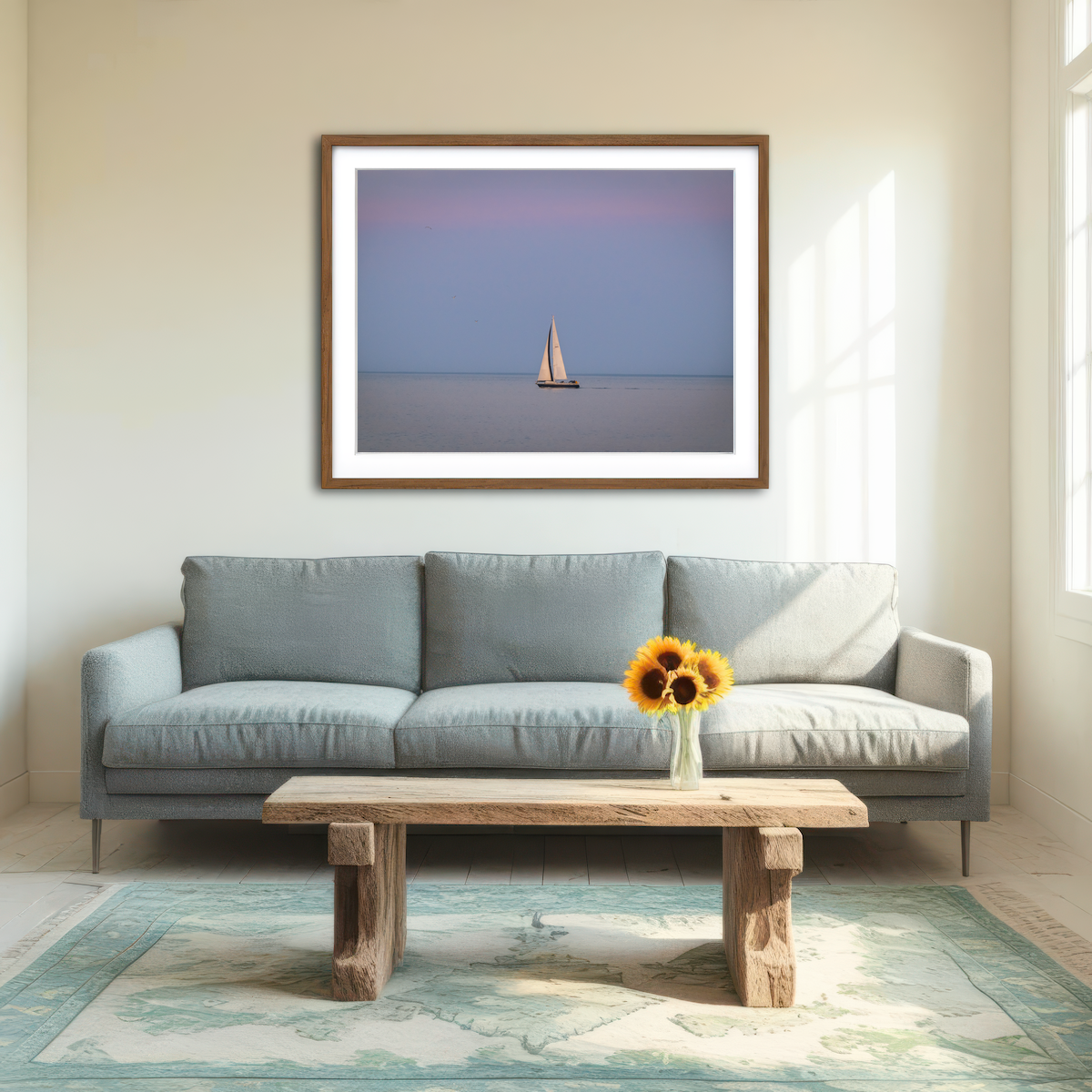 AUTO-MOCKUP ROOM | Dream Boat Wall Art
