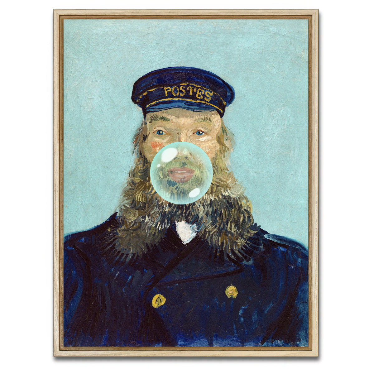 AUTO-MOCKUP WHITE | Dreaming Of Vitamin Sea | 1 Piece | Natural Framed Canvas | group=3x4