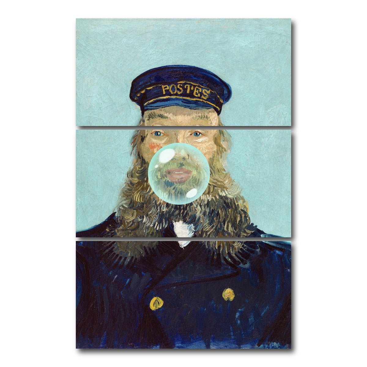 AUTO-MOCKUP WHITE | Dreaming Of Vitamin Sea | 3 Piece | Gallery Wrap Canvas | group=12x24_stacked