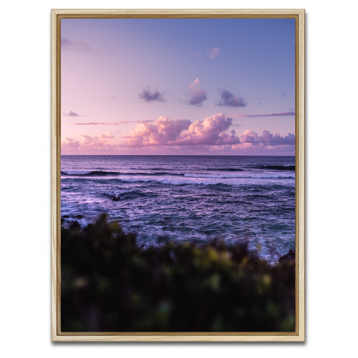 AUTO-MOCKUP WHITE | Dreamy Evening | 1 Piece | Natural Framed Canvas | group=3x4