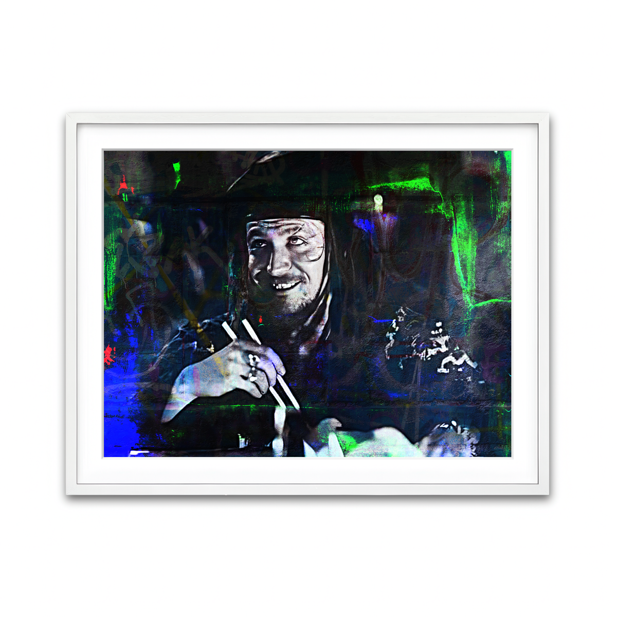 Framed Print 4x3 White