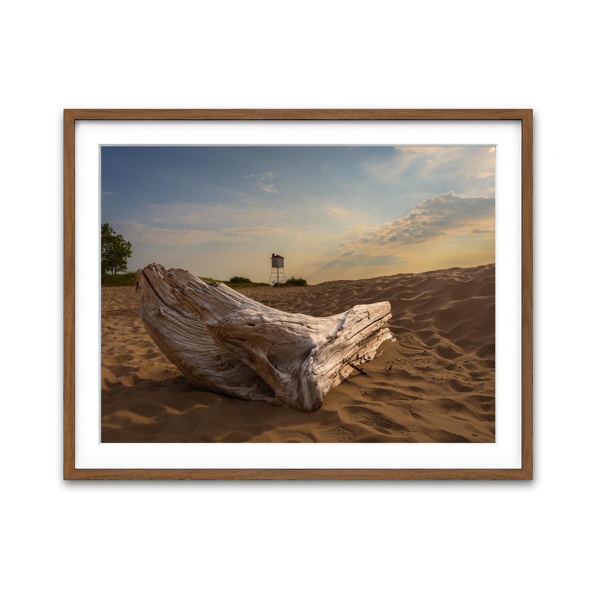 Framed Print 4x3 Walnut