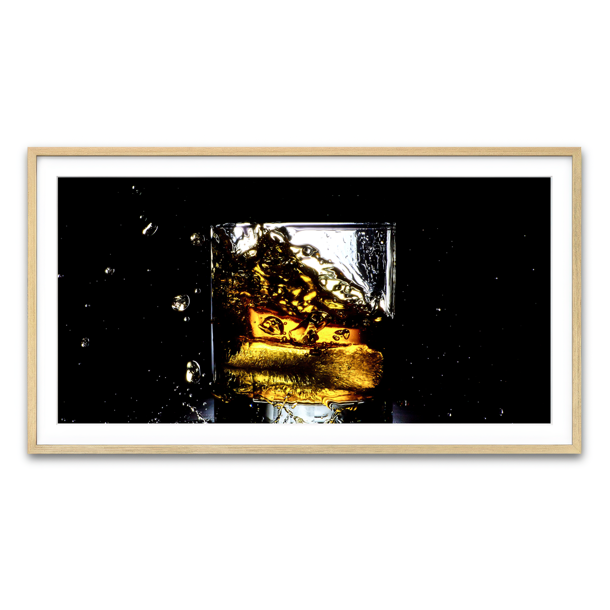 Framed Print 2x1 Natural