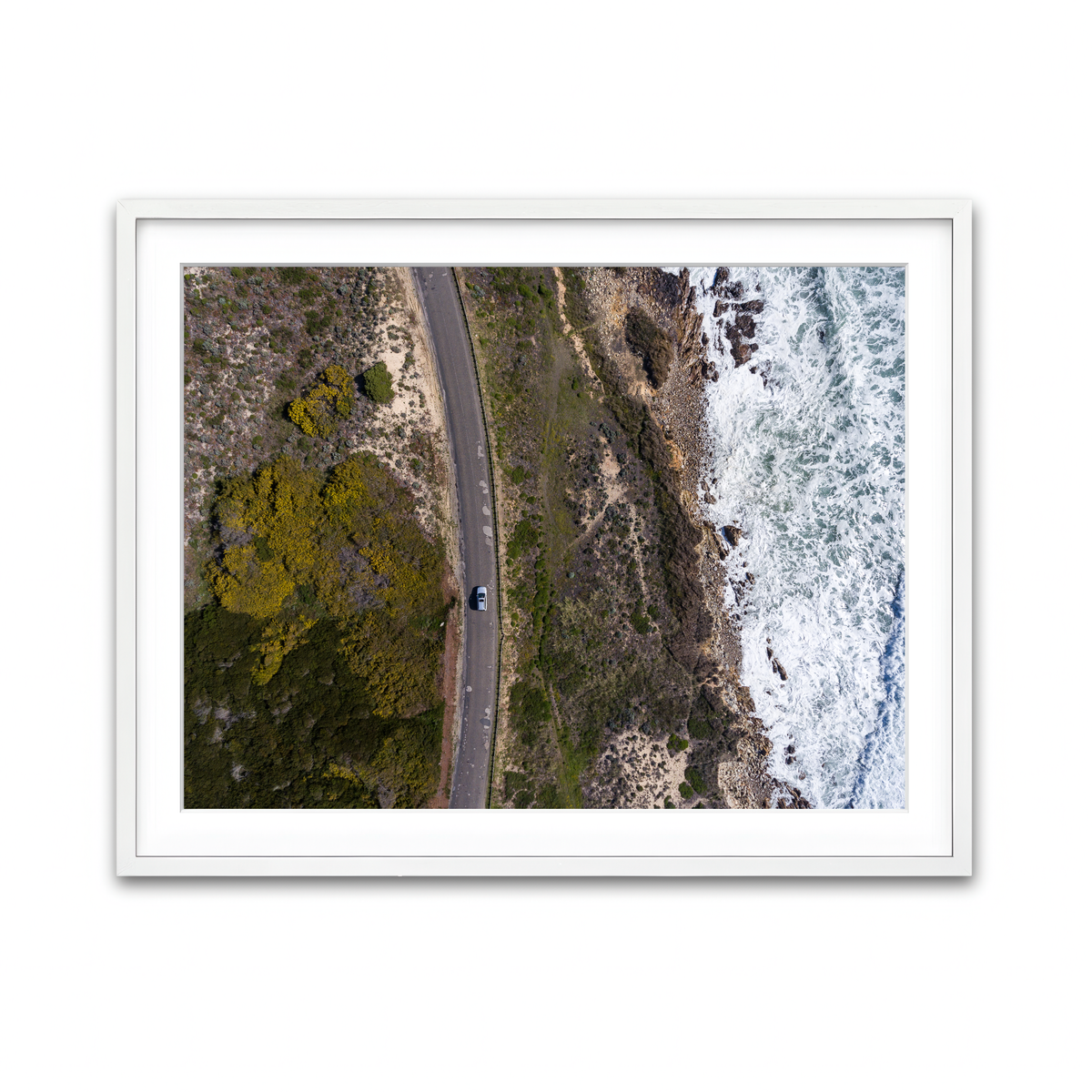Framed Print 4x3 White
