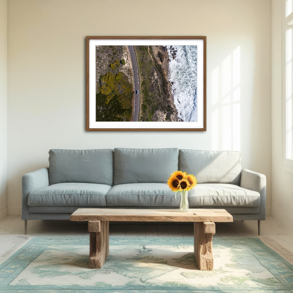 AUTO-MOCKUP ROOM | Drive With A View Wall Art