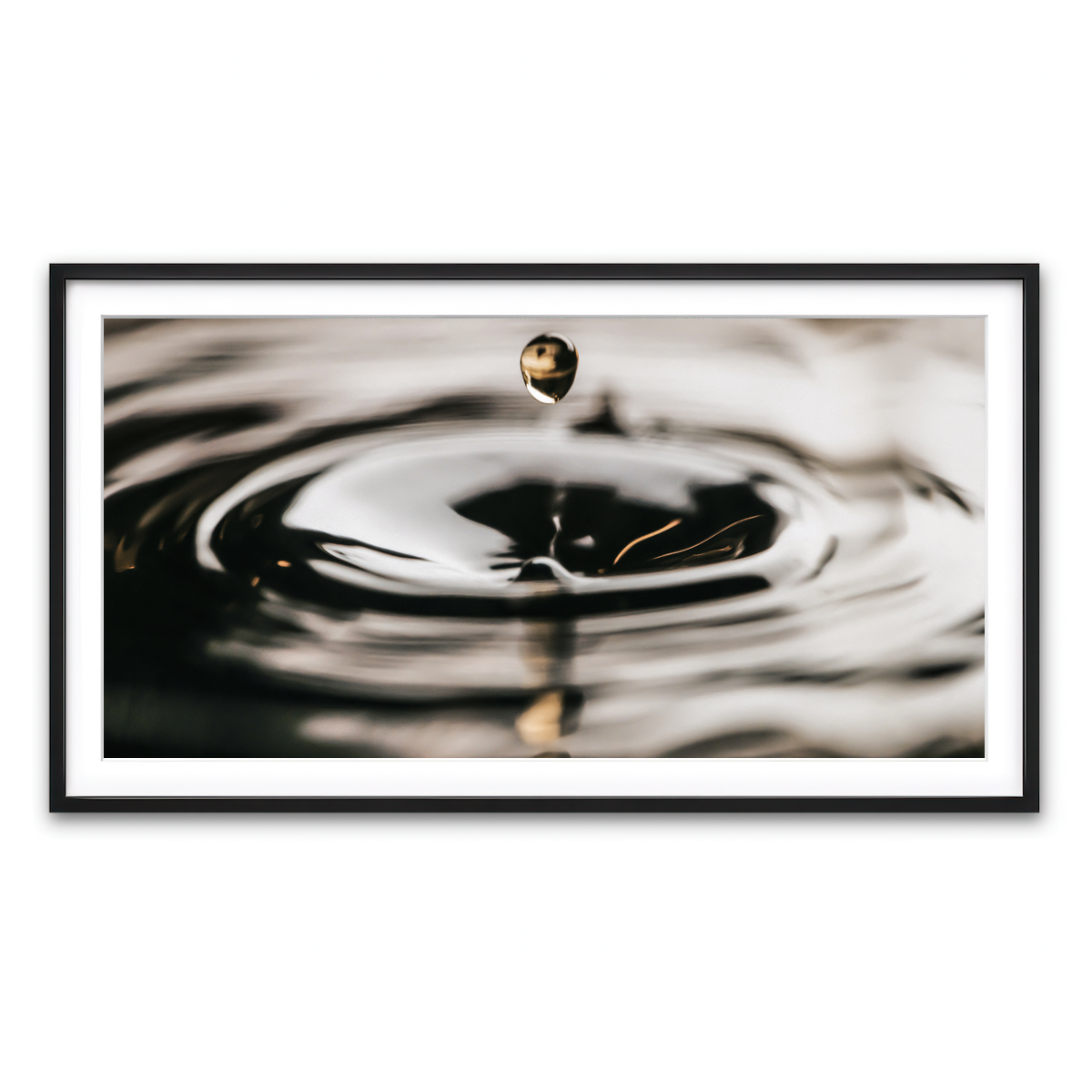 Framed Print 2x1 Black
