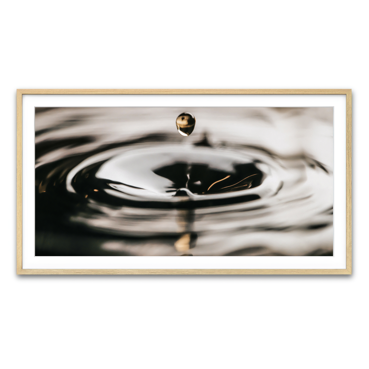 Framed Print 2x1 Natural