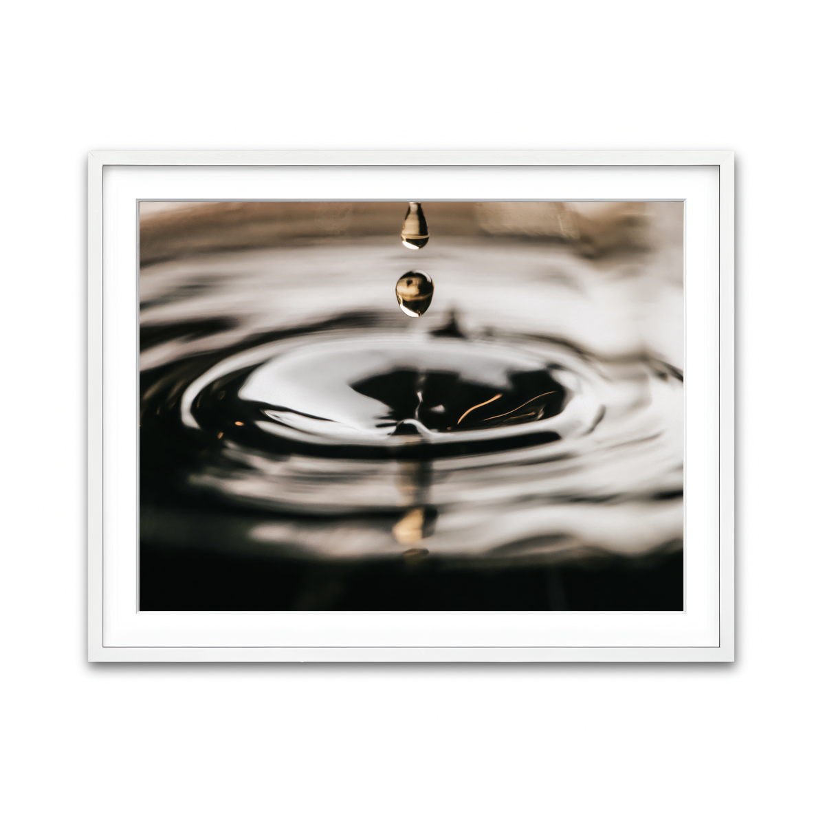 Framed Print 4x3 White