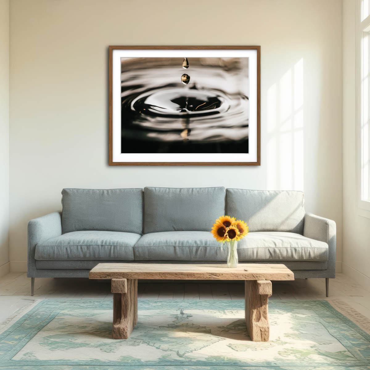 AUTO-MOCKUP ROOM | Drop Wall Art