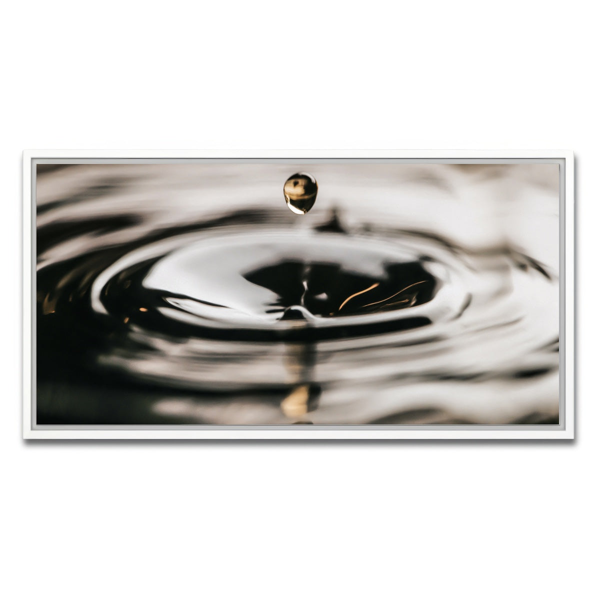 AUTO-MOCKUP WHITE | Drop | 1 Piece | White Framed Canvas | group=2x1