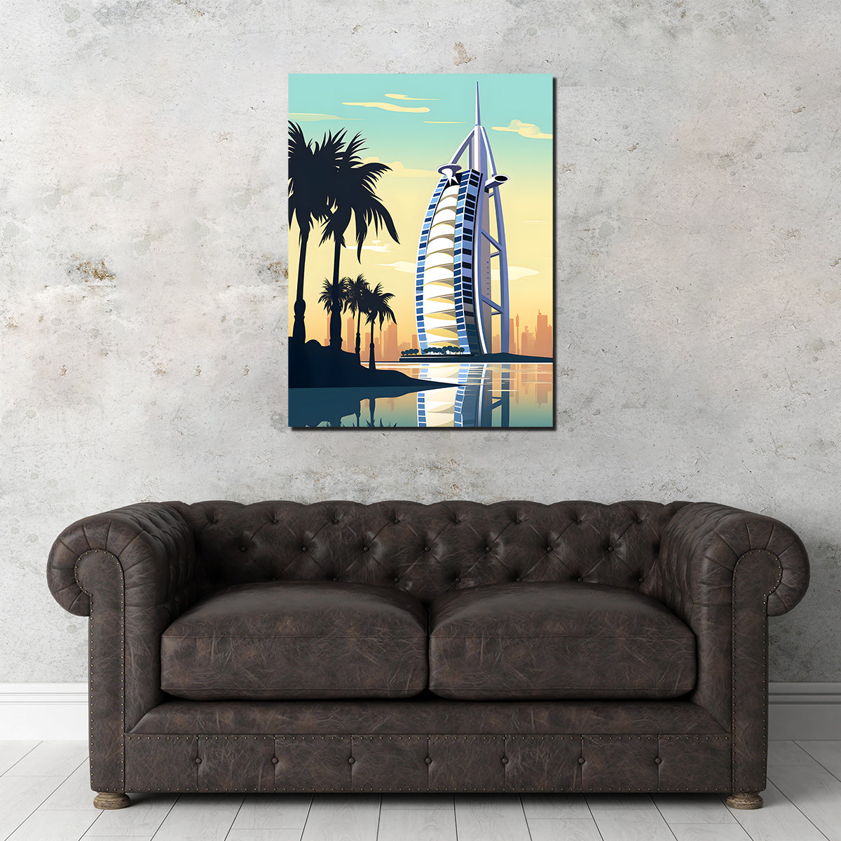 Dubai - Burj Al Arab Wall Art