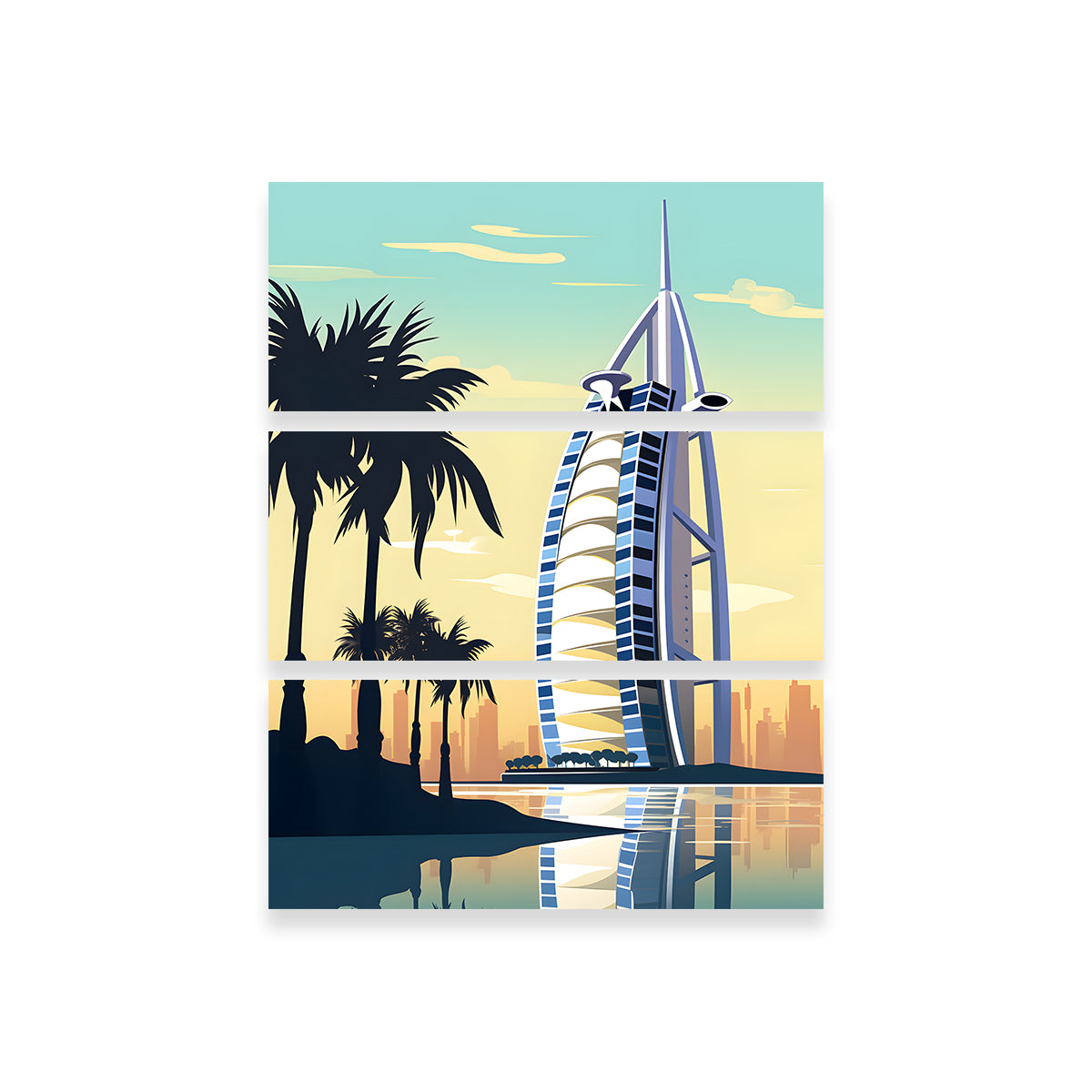 Dubai - Burj Al Arab Wall Art