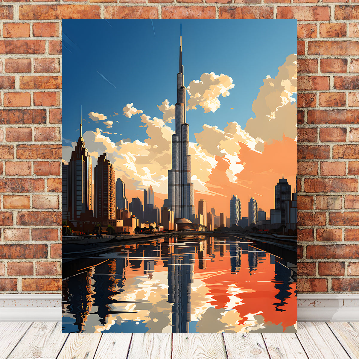 Dubai - Burj Khalifa Wall Art