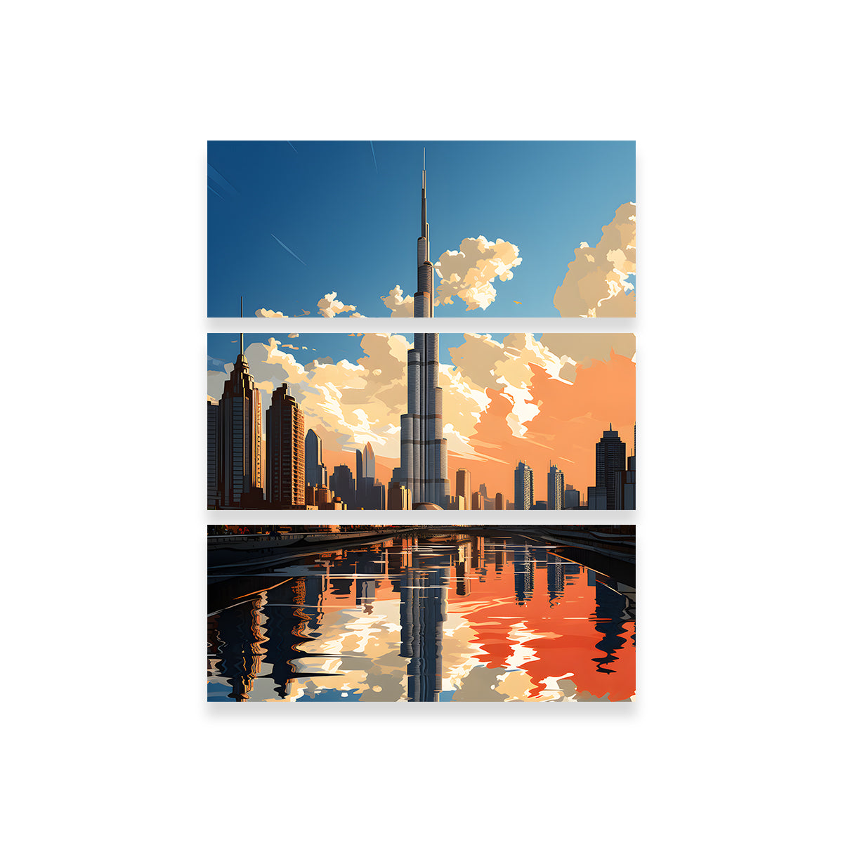 Dubai - Burj Khalifa Wall Art