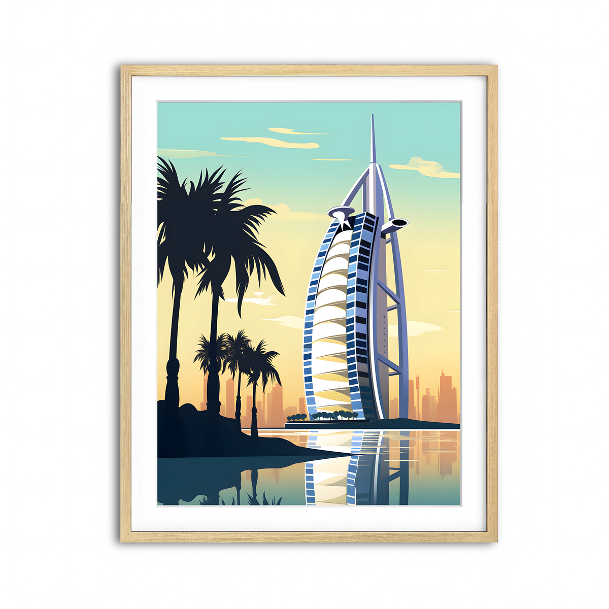 Framed Print 3x4 Natural