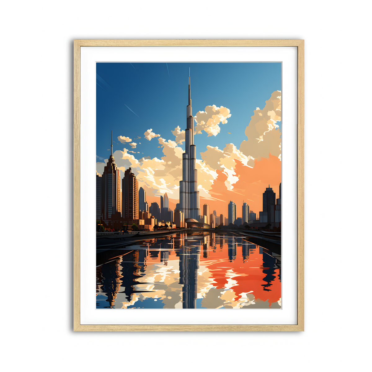Framed Print 3x4 Natural