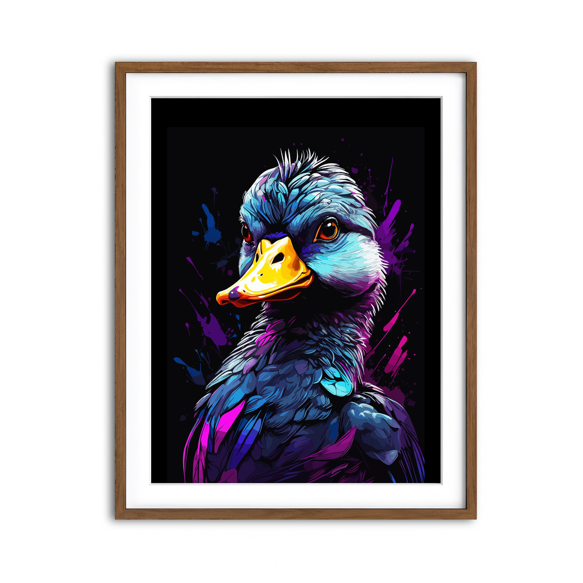 Framed Print 3x4 Walnut