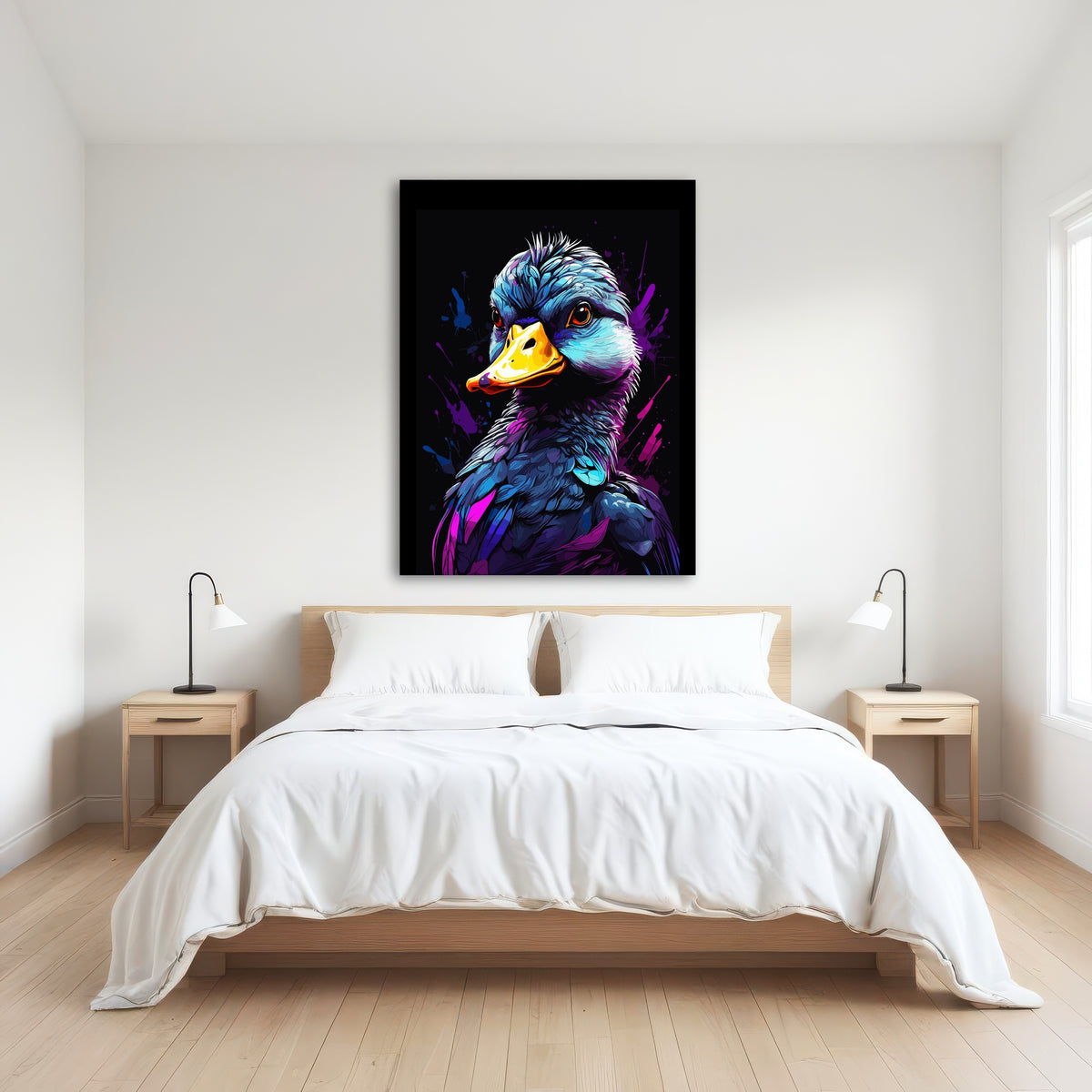 AUTO-MOCKUP ROOM | Duck Animal Colorful