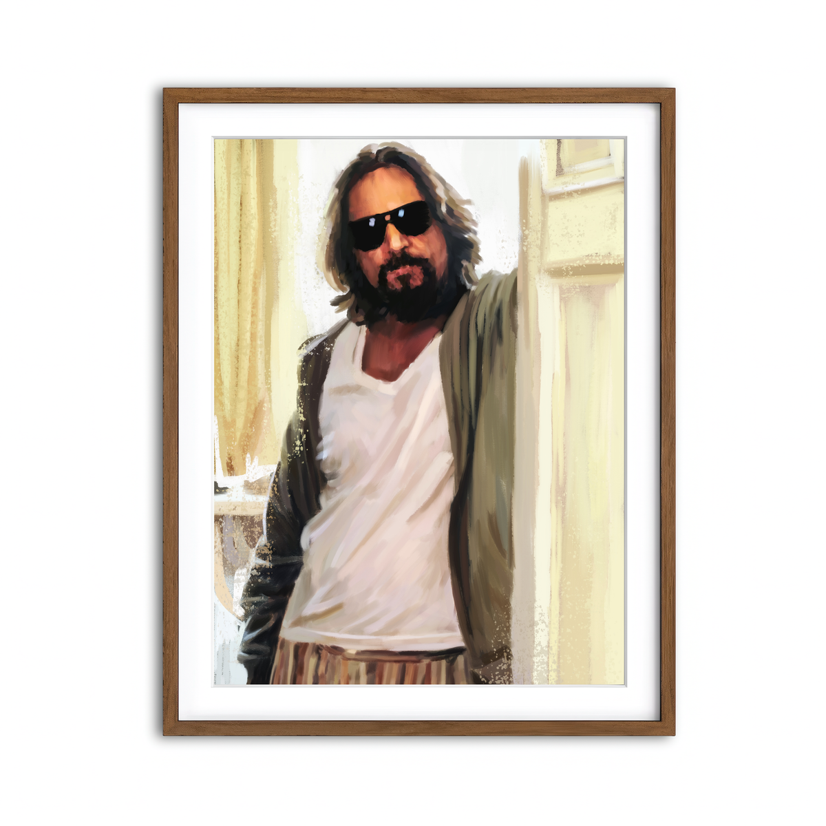 Framed Print 3x4 Walnut