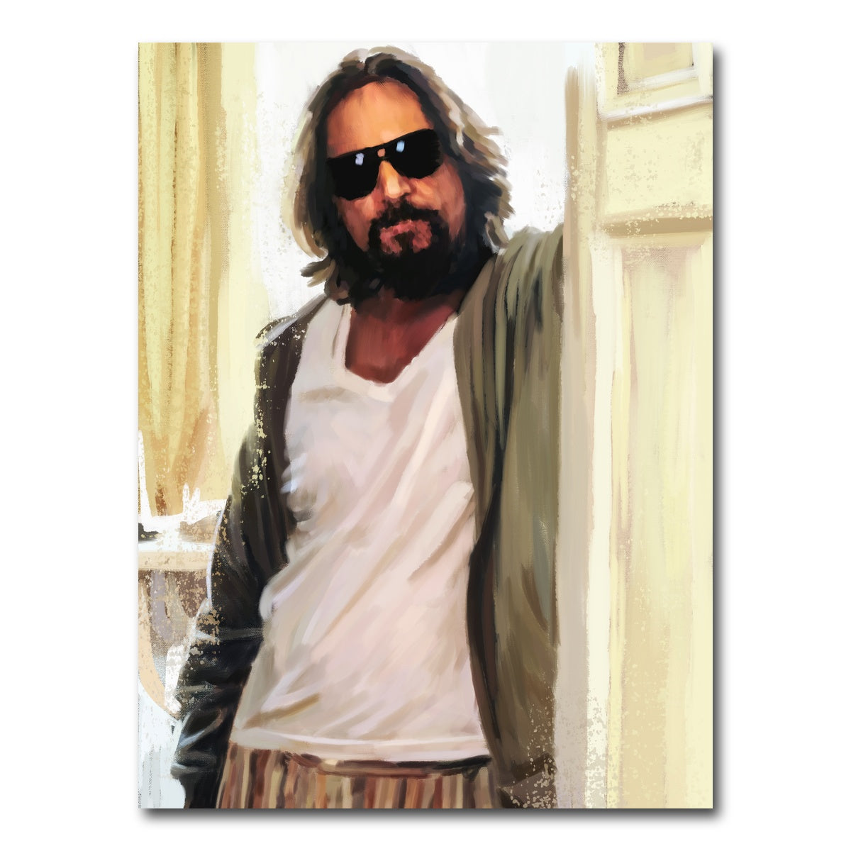 AUTO-MOCKUP WHITE | Dude at the Door | 1 Piece | Gallery Wrap Canvas | group=3x4