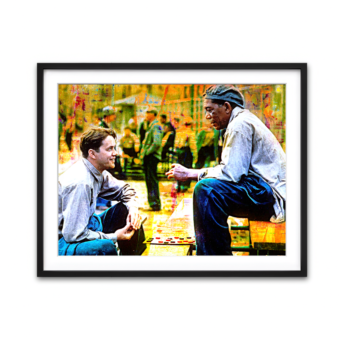 Framed Print 4x3 Black