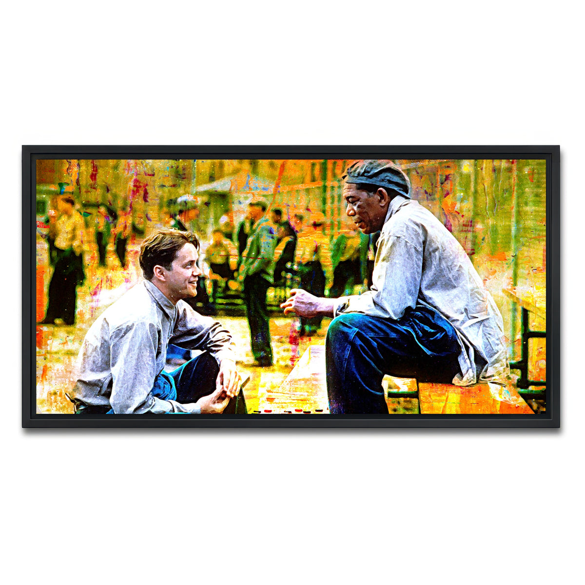 AUTO-MOCKUP WHITE | Dufresne & Redding | 1 Piece | Black Framed Canvas | group=2x1