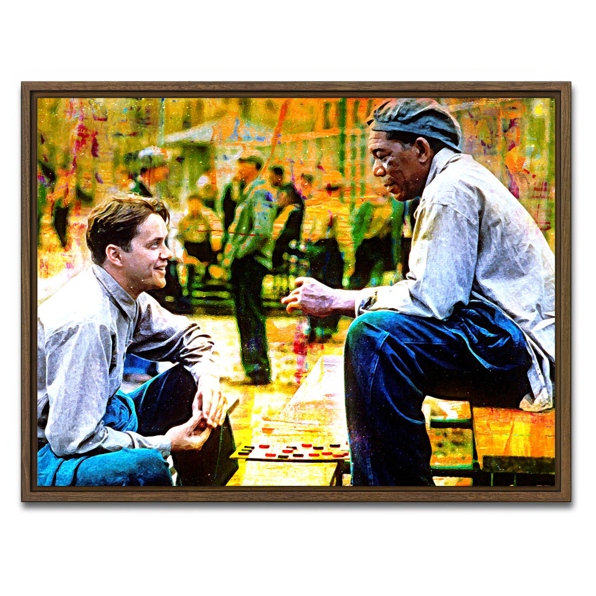 AUTO-MOCKUP WHITE | Dufresne & Redding | 1 Piece | Walnut Framed Canvas | group=4x3