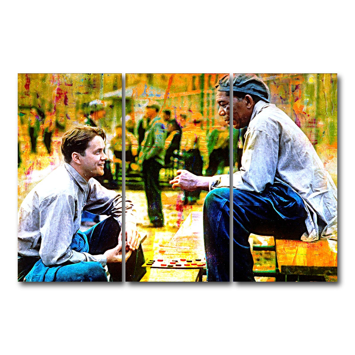 AUTO-MOCKUP WHITE | Dufresne & Redding | 3 Piece | Gallery Wrap Canvas | group=12x24