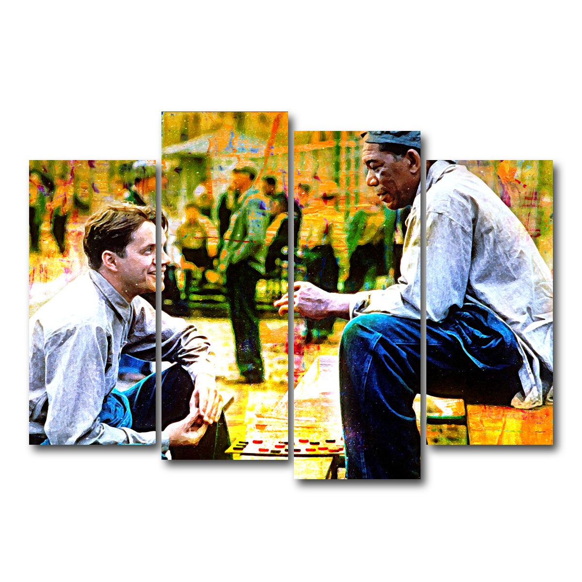 AUTO-MOCKUP WHITE | Dufresne & Redding | 4 Piece | Gallery Wrap Canvas | group=4_normal