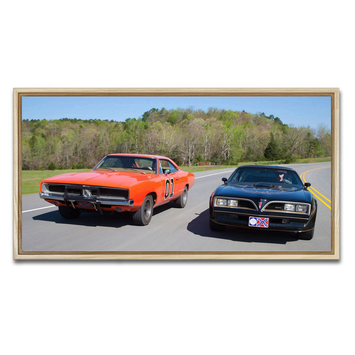 AUTO-MOCKUP WHITE | Dukes - Smokey | 1 Piece | Natural Framed Canvas | group=2x1